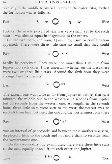 Jupiter - Sidereus Nuncius